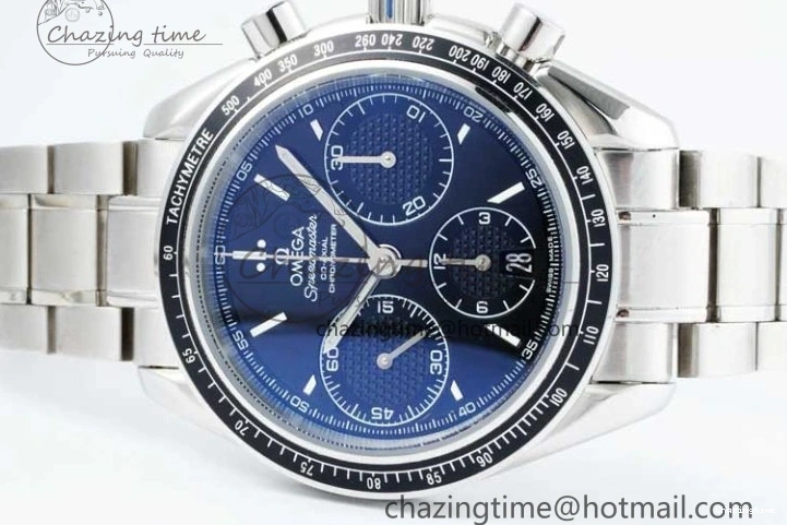 0320 Speedmaster Racing Master SS HKF Best Edition Black Dial on SS Bracelet A Versatile 7810